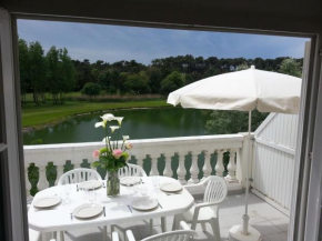 Ile au Pré vue lac et golf